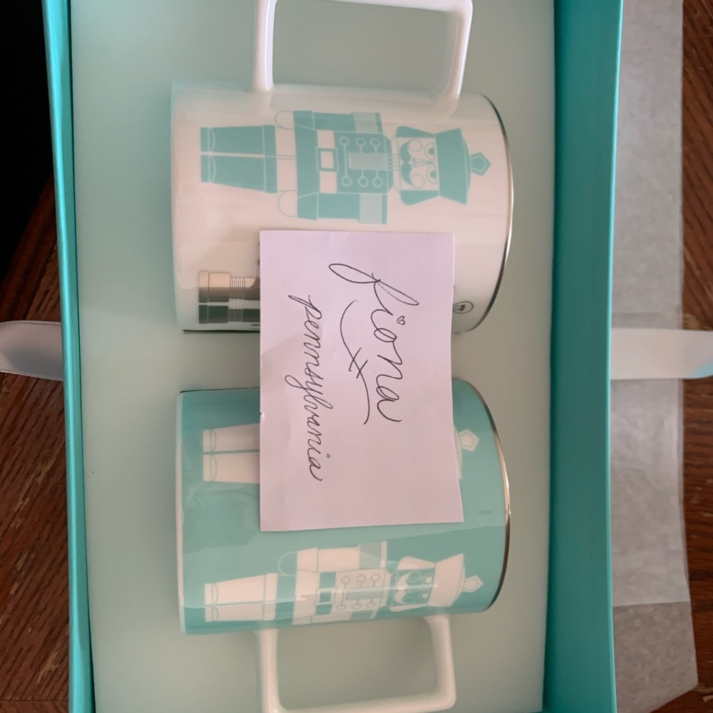 TIFFANY MUG SET